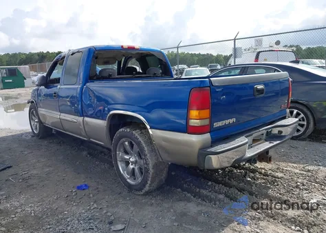 2003 GMC Sierra 1500 Sle z USA, uszkodzony, nr VIN 2GTEC19TX31201381